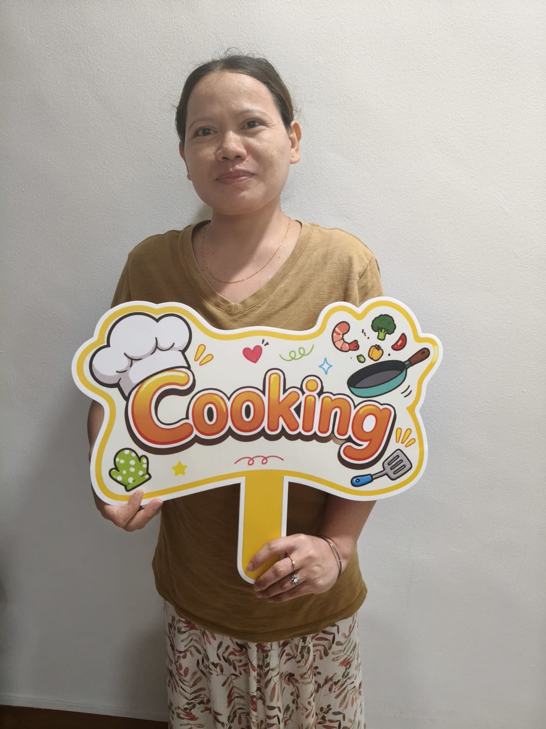 Cooking helper placed by Apex Maids