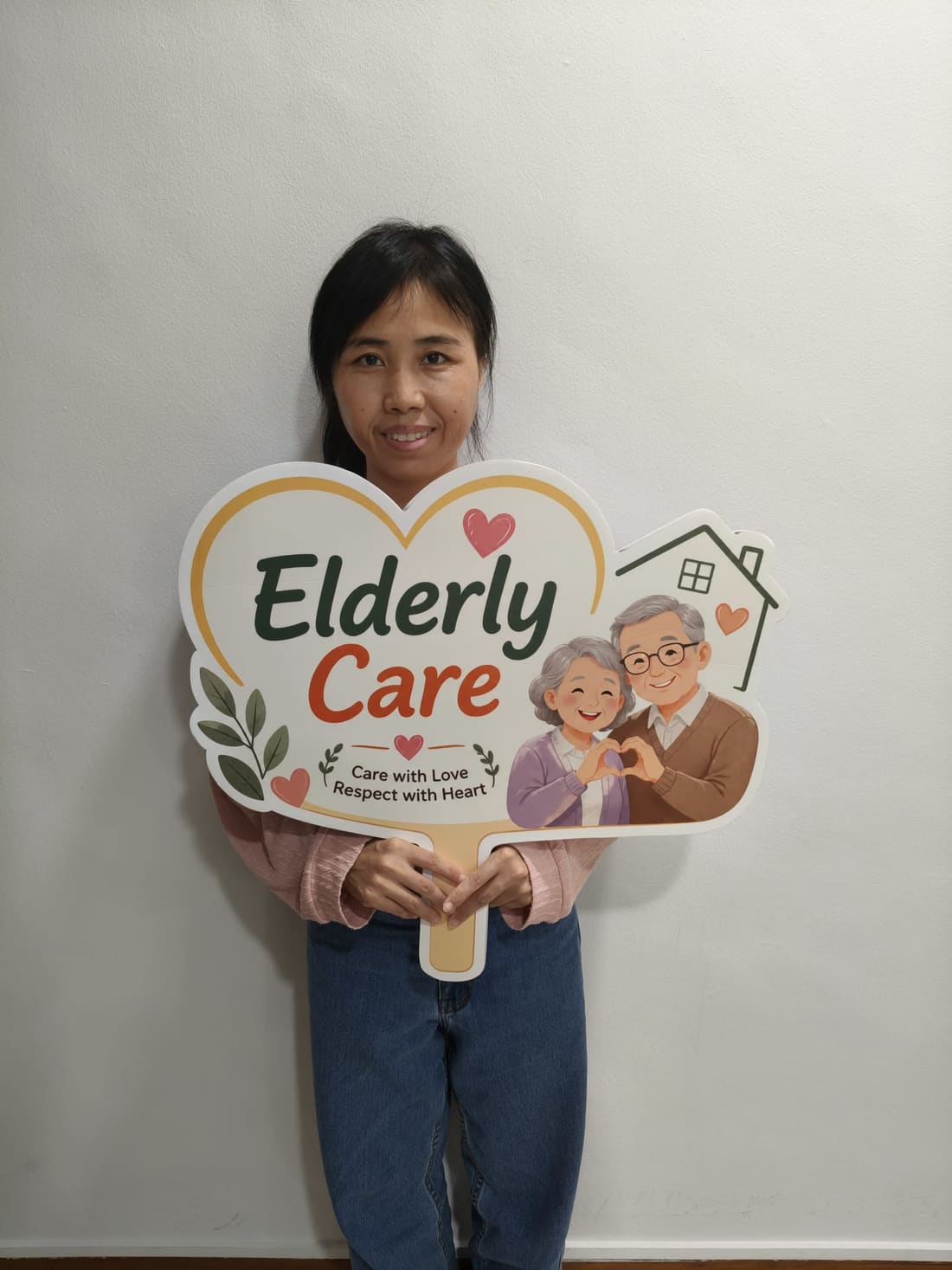 Elderly care helper placed by Apex Maids