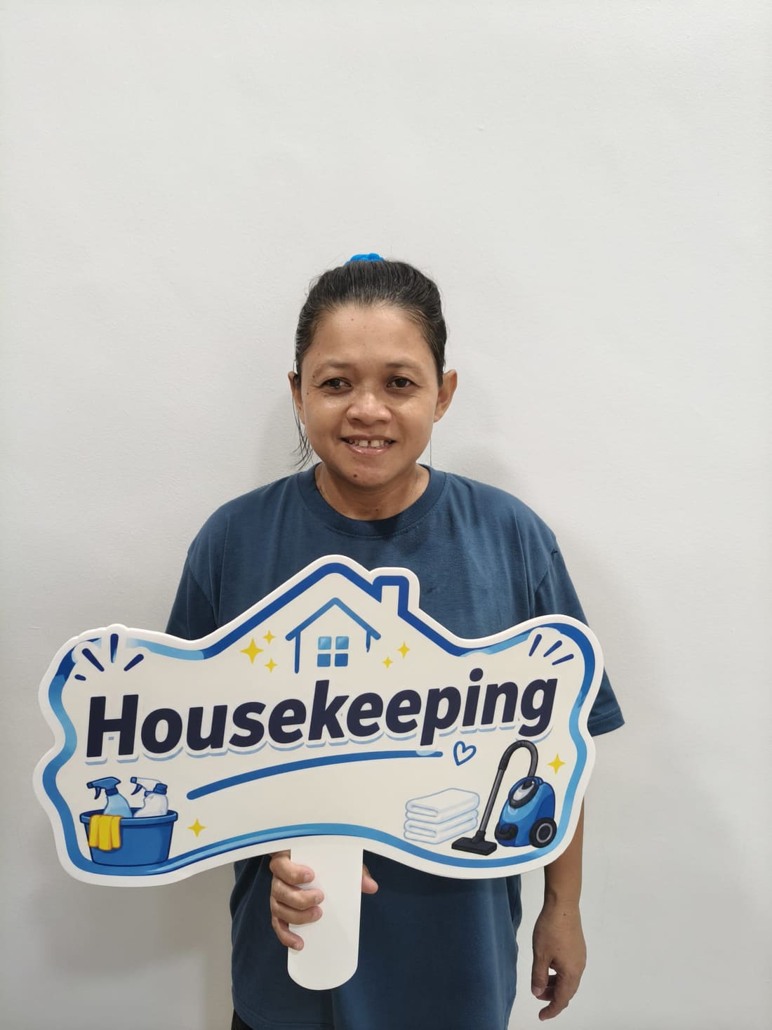 Housekeeping helper placed by Apex Maids
